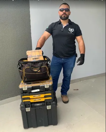 Endreo com equipamentos de segurança eletrônica - GE Segurança, Maringá